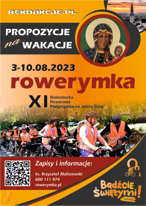 Plakat rowerymka 2023